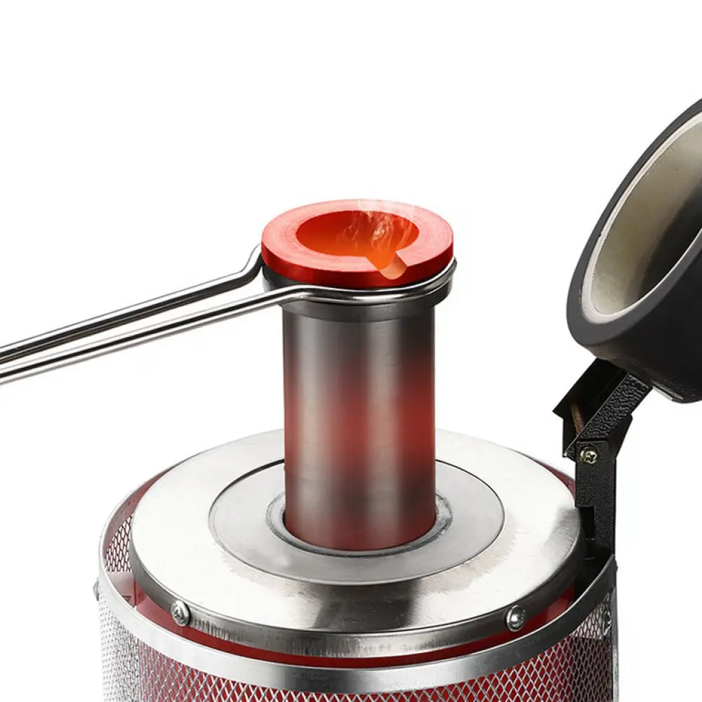 Industrial Graphite Crucible For Metal Melting Furnace Thermal Resistant Smelting Container Laboratory Casting Pot Tool