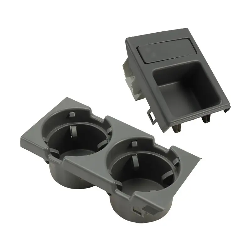 Reliable-Beverage Bottle Holder Water Cup Holder Coin Tray For BMW 3 Series E46 98-06 51168248504 51168248505 Car Center Console