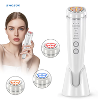 Electric Facial Massage High Frequency Lifting Machine Microcurrent Beauty Instrument Facial and Eyes Skin Care Device
