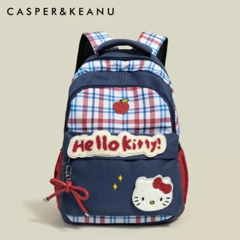 

Miniso Hellokitty Large Capacity School Backpack Female Students Waterproof Backpack Oxford Kawaii Portable Fashion Trend