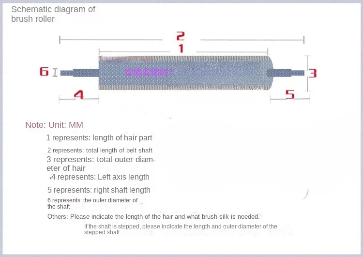بكرة فرشاة صناعية ، فرشاة أسطوانية ، فرشاة سلك نايلون صغيرة ، إزالة الغبار ، عجلة مجوفة ، فرشاة أسطوانية ، دائرية