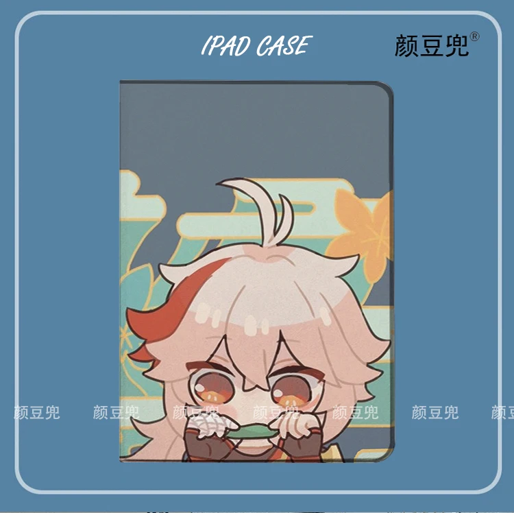 

Kaedehara Kazuha Anime Genshin Impact Case For iPad Air 4 5 10.9 Mini 5 6 For 2022 Pro 12.9 Case Luxury Silicone For iPad 10th