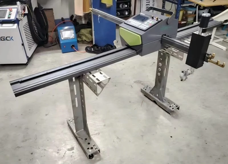 Mini cortador de plasma de chama CNC portátil totalmente automático semiautomático máquina de corte de perfil de abelha pequena