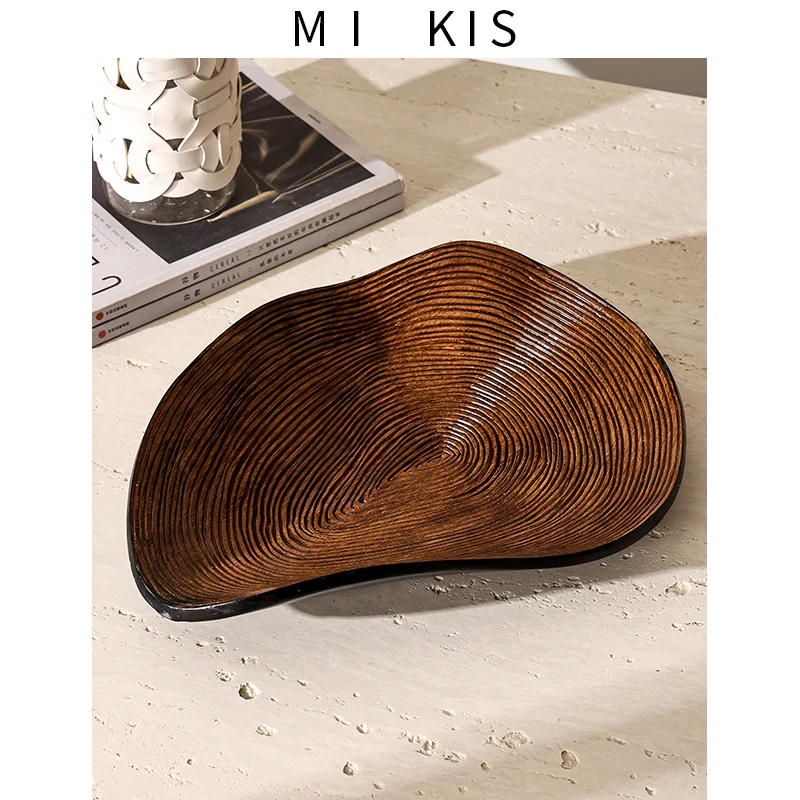

Resin Creative Fruit Tray Luxury Living Room Dining Table Decoration Coffee Table Fruit Tray High End Minimalist Style