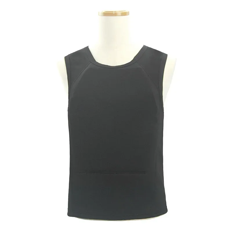 Imagem -03 - Iiia Level Lightpeso Bulletproof Vest Roupas Ultra-confortáveis Desgaste Interior Escondido Soft Anti-bullet T-shirt Roupas Escondidas