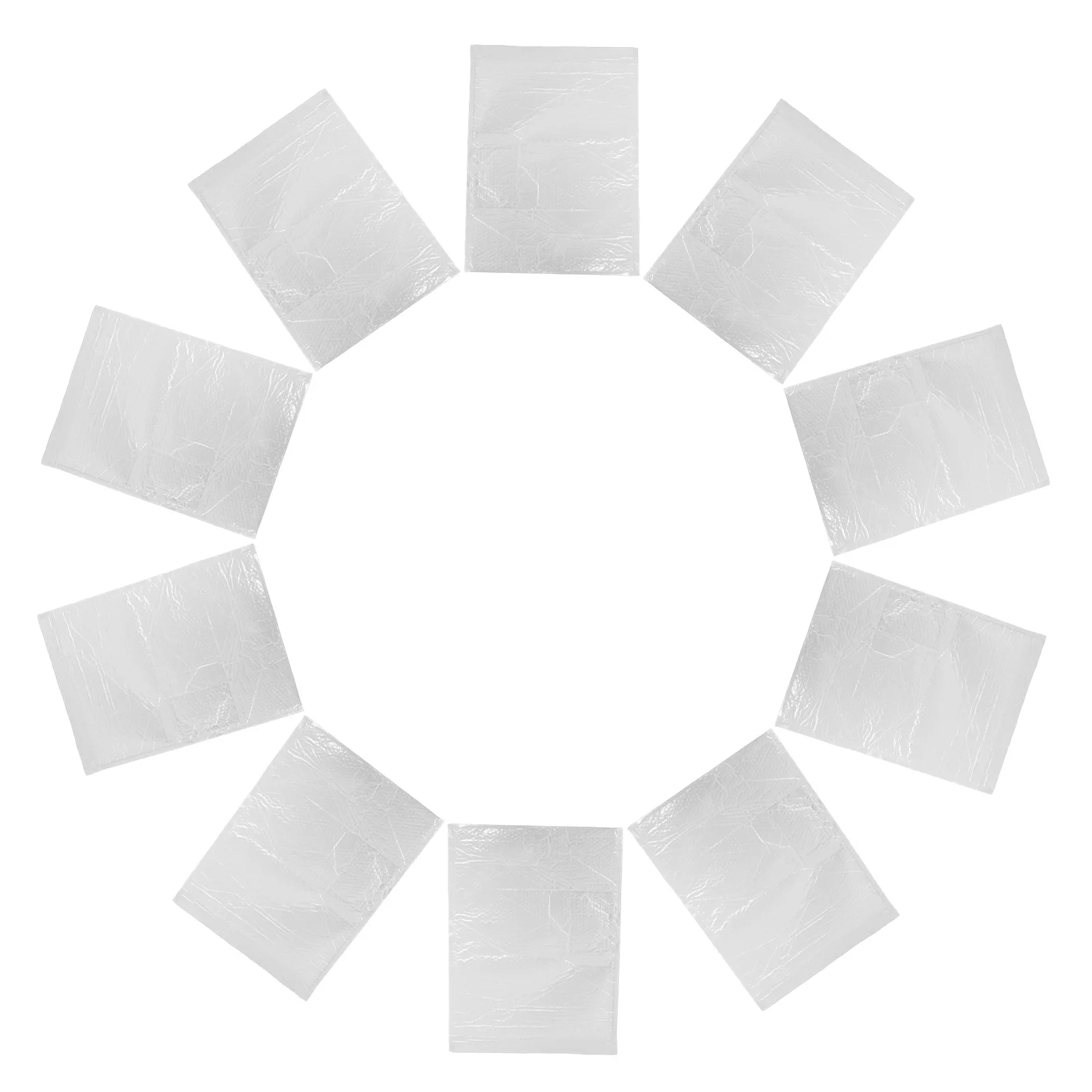 10 pezzi sacchetti per imballaggio a bolle impermeabili buste postali imbottite autosigillanti buste di spedizione per assorbimento degli urti per abbigliamento gioielli affrancatura