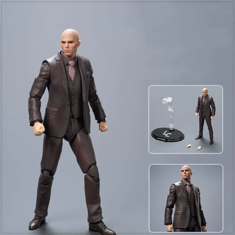 

FondJoy DC Luther, подлинная подвижная модель, фигурка, новая версия 2,0, модель, фильм, крутая коллекция периферийных устройств аниме, украшения