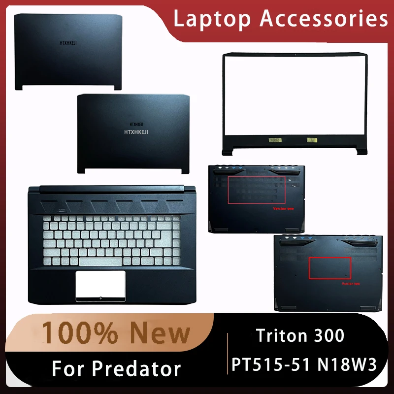 New For Acer Predator Triton 300 PT515-51 N18W3;Laptop Accessories Lcd Back Cover or Palmrest or Front Bezel or Bottom