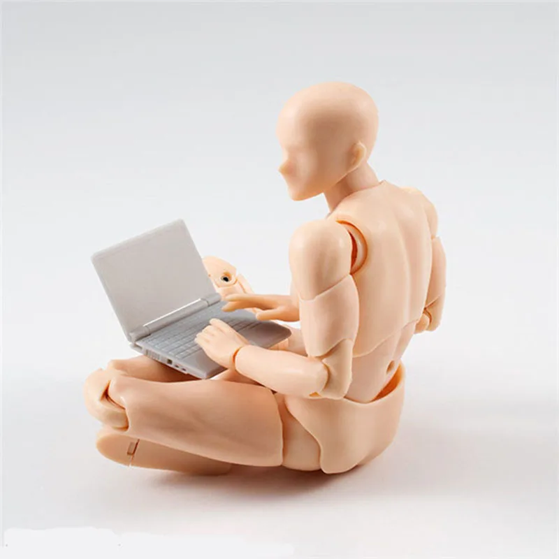 Miniature Anime Figurine Doll Model Action Figure Artist Movable Body Male Female Figure PVC Model Mannequin Desktop Ornament view 5