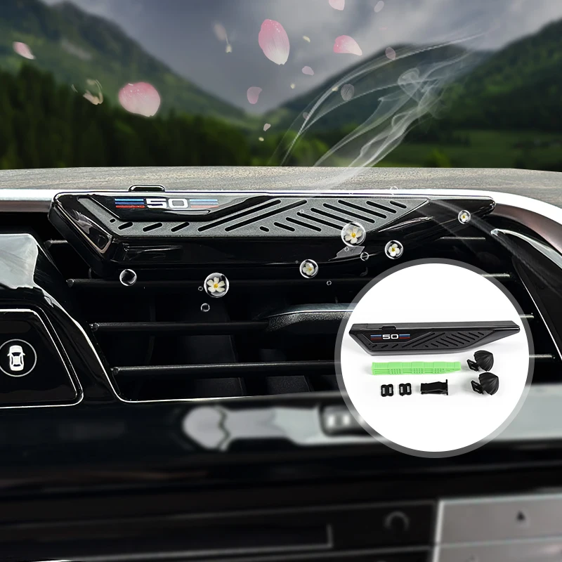 For BMW 50th Anniversary Car Fragrance Manufacturers Perfume Car Hanging Air Freshener Car Fragrance Diffuser for BMW