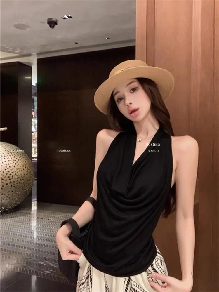 

Жилет женский Slim Fit из чистого хлопка, повседневный, в корейском стиле, без рукавов, с дизайнерским вырезом, модель Sensation Sister Sli