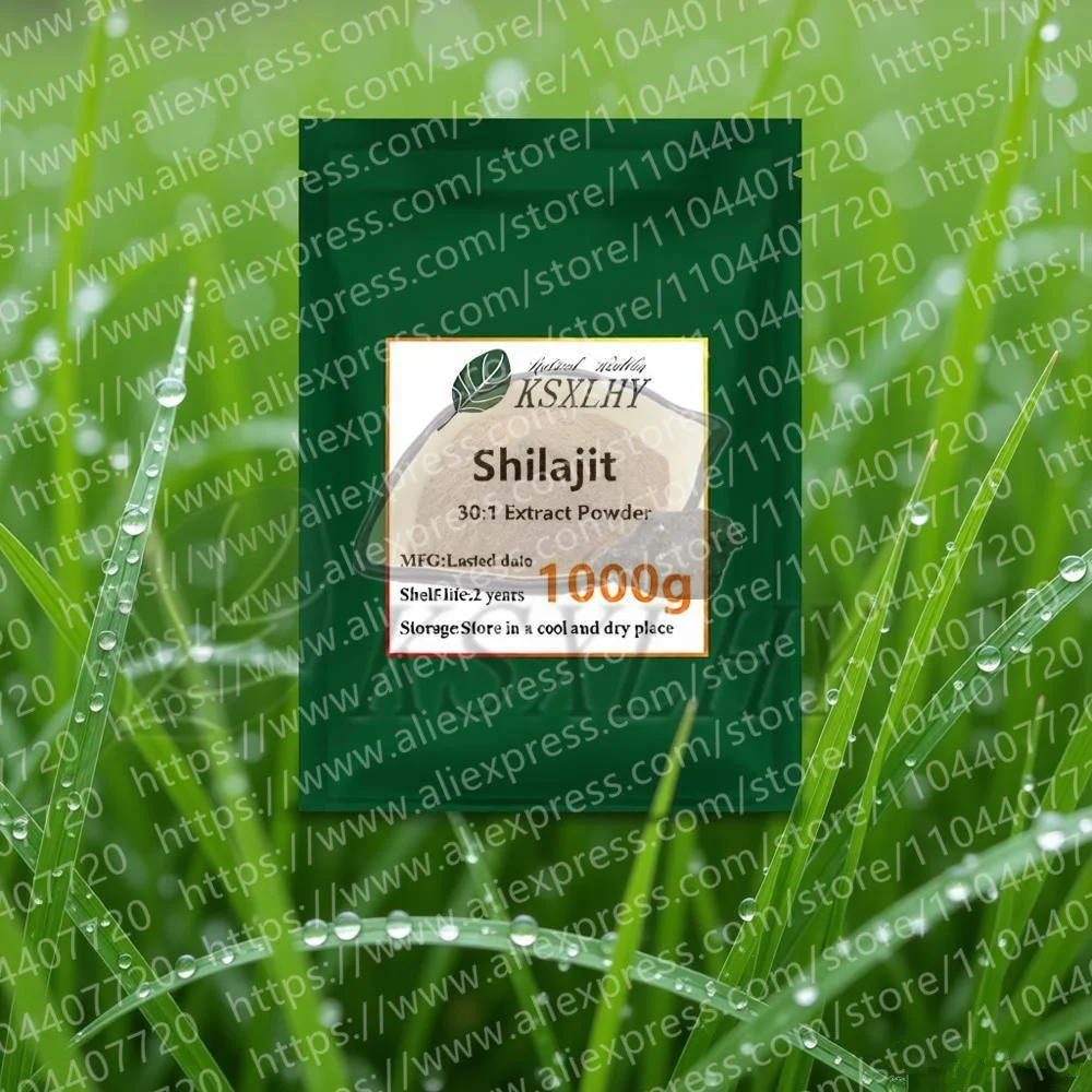 Global Customized Raw Material for 30:1Shilajit Extract Powder Refillable bags Packaging
