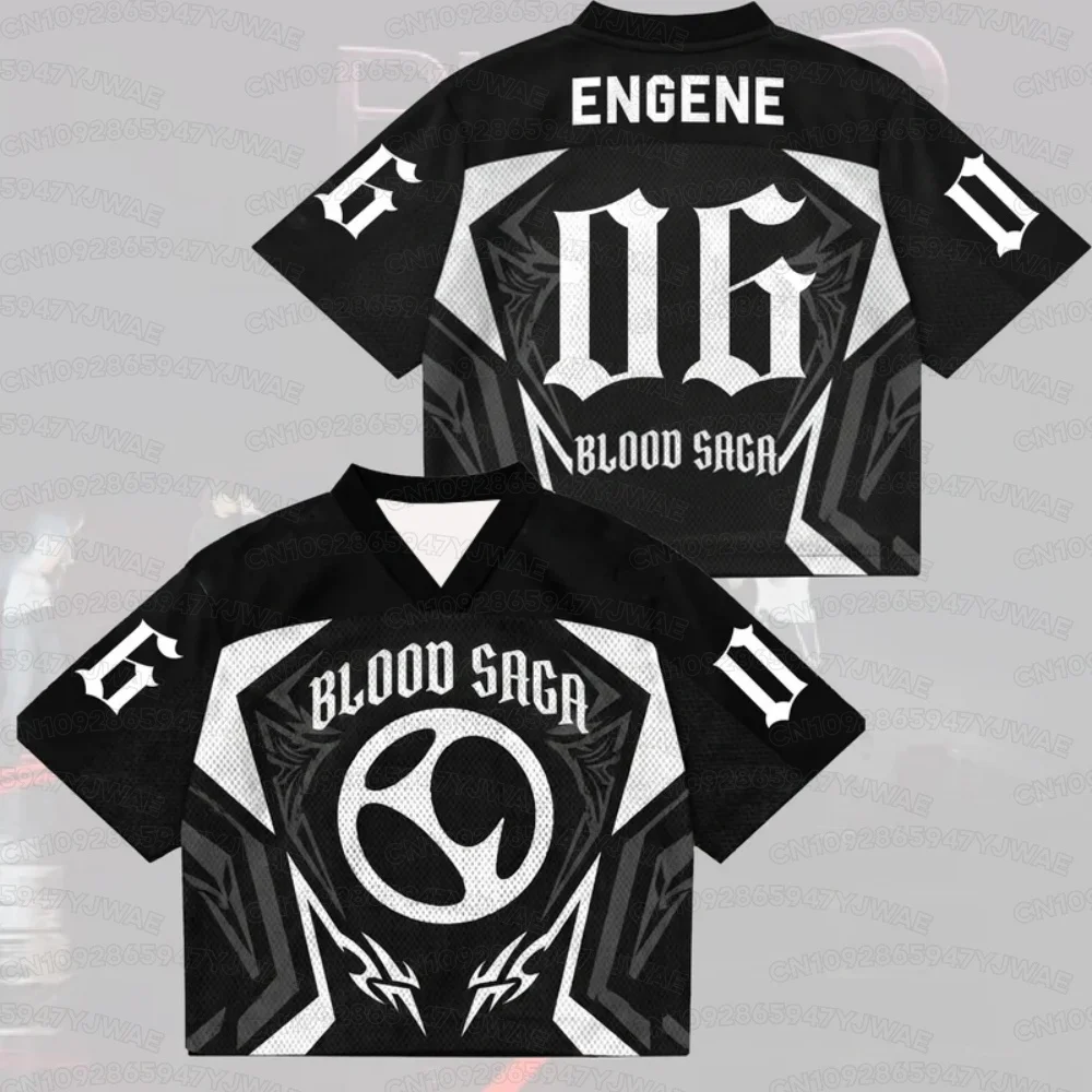 Sommer Herren Damen Fan-Geschenk Final Stage Blood Saga Trikot Fanshirts Kurzarm Casual 2026 World Tour T-Shirt Tops – Detail 3