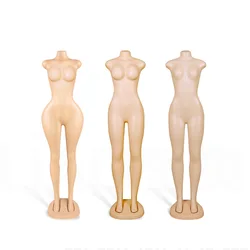 Factory wholesale big bust big ass plastic female Mannequin full body dresses for women Clothes dummy headless