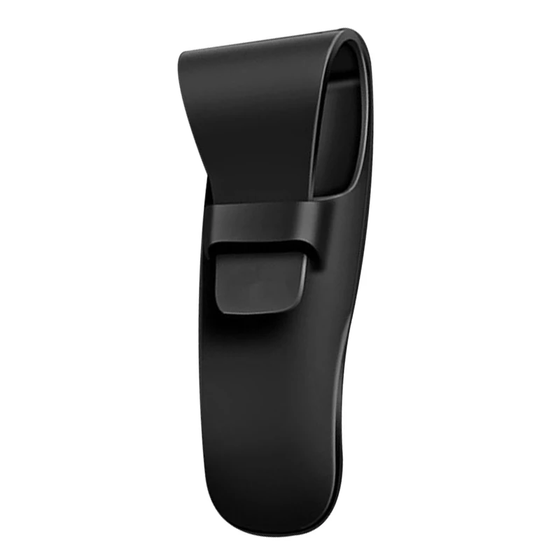 1pc Razor Cases Suitable For Suitcase Portable Silicone Black High Quality Men's Manual Series Razor Handle Silicone Sleeve