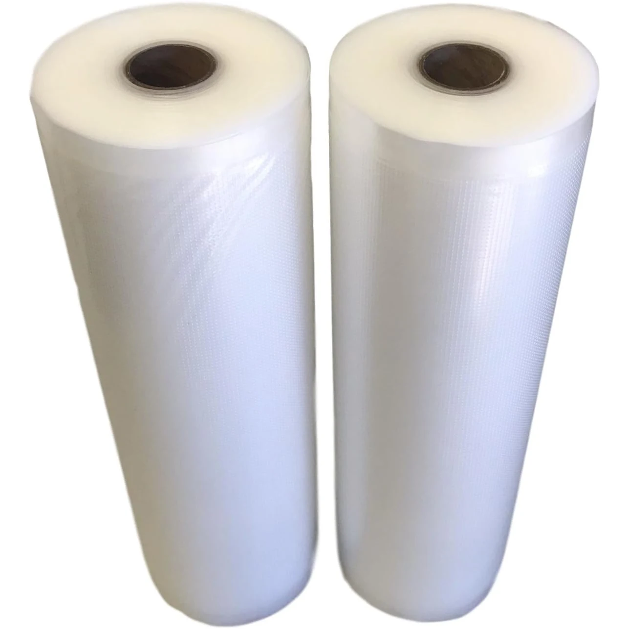 2 rolls of 500cm long textured rolls, vacuum compressed bags, single-sided mesh food vacuum packaging rolls, 2 packs