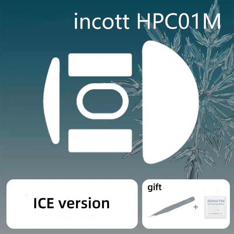 1 Set PTFE Mouse Skates For Incott HPC01M Control Speed Mouse Feet ICE Version ARC Mice Glides
