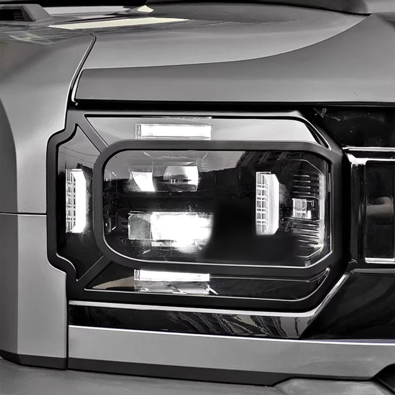 For Jetour T2 Traveler Accessories Mecha-style Headlight Cover Headlight Protective Cover 2026 New Design