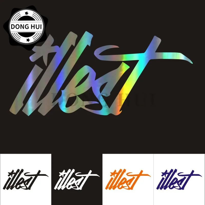 

ILLEST Drift Racing Car Sticker Mug Guitar Laptop Camper Motocross Skateboard Decal