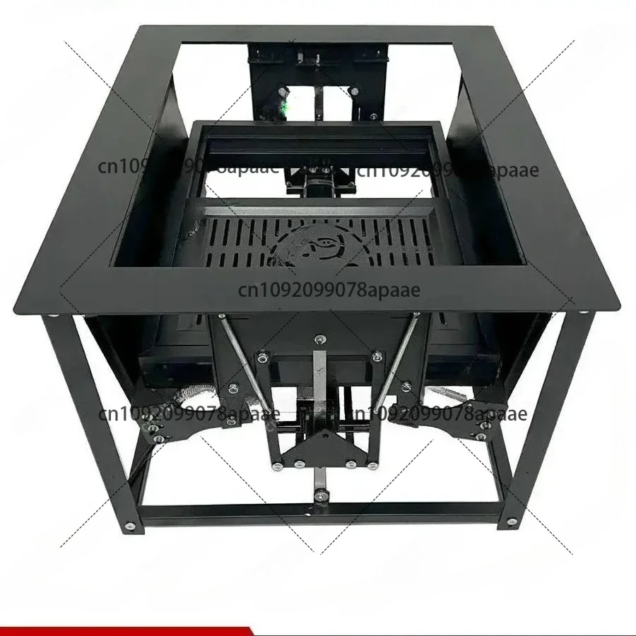 

Electric Height Adjustable Table Stand - Lifting Platform for Desk/Workbench with Motor Drive, Iron Frame & USB Charging Port
