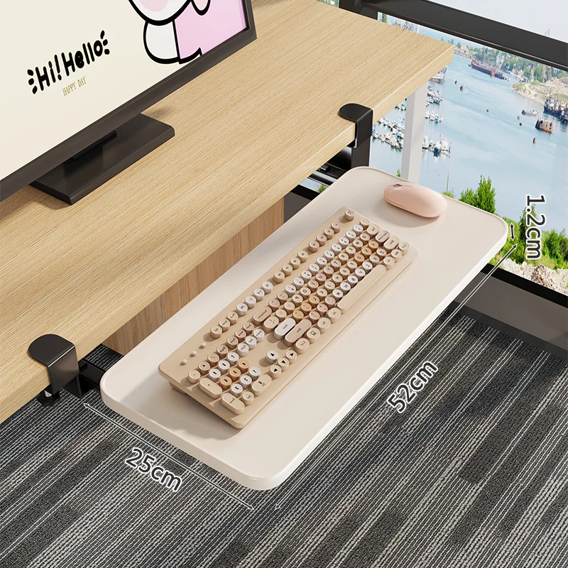 흰색 (52*25) 테이블 클램프형 두께 1-4cm