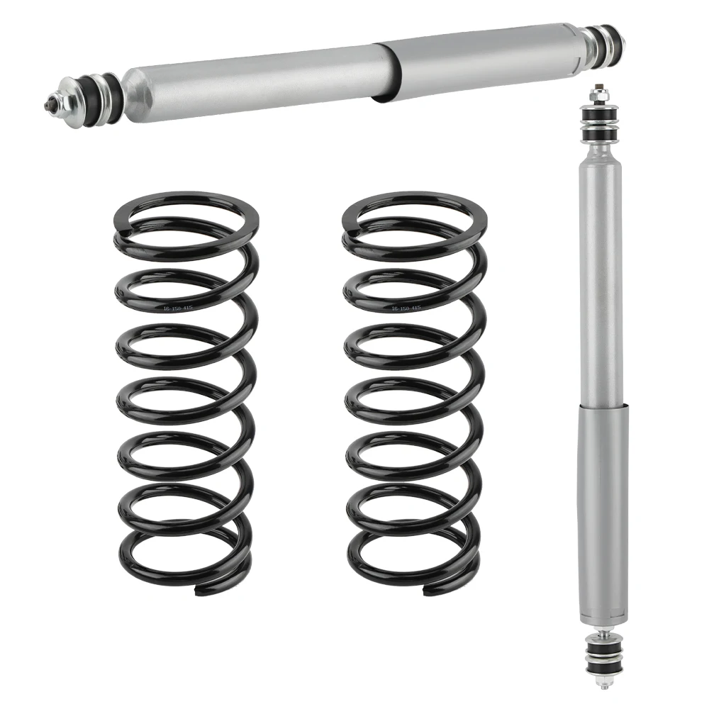 2x Front Shocks & Suspension Coil Spring For Land Rover Discovery 1 Range Rover Suspension Coil Springs Shocks