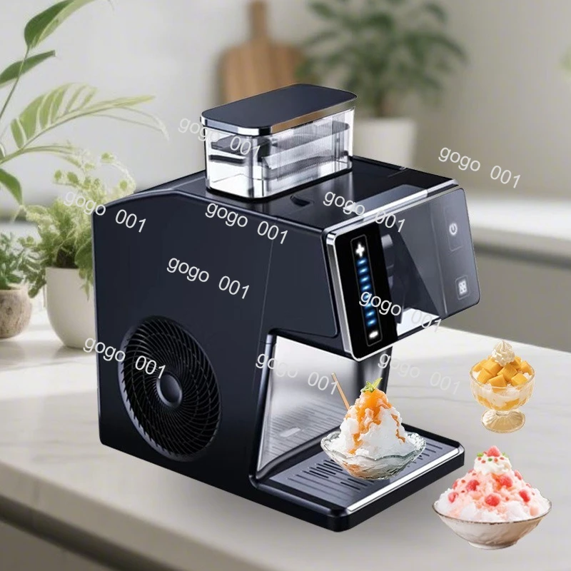 Snowflake Machine Household Ice Machine Small Multi-functional Low-power Portable Fully Automatic Stall Milk Tea Shop Ice Shaver