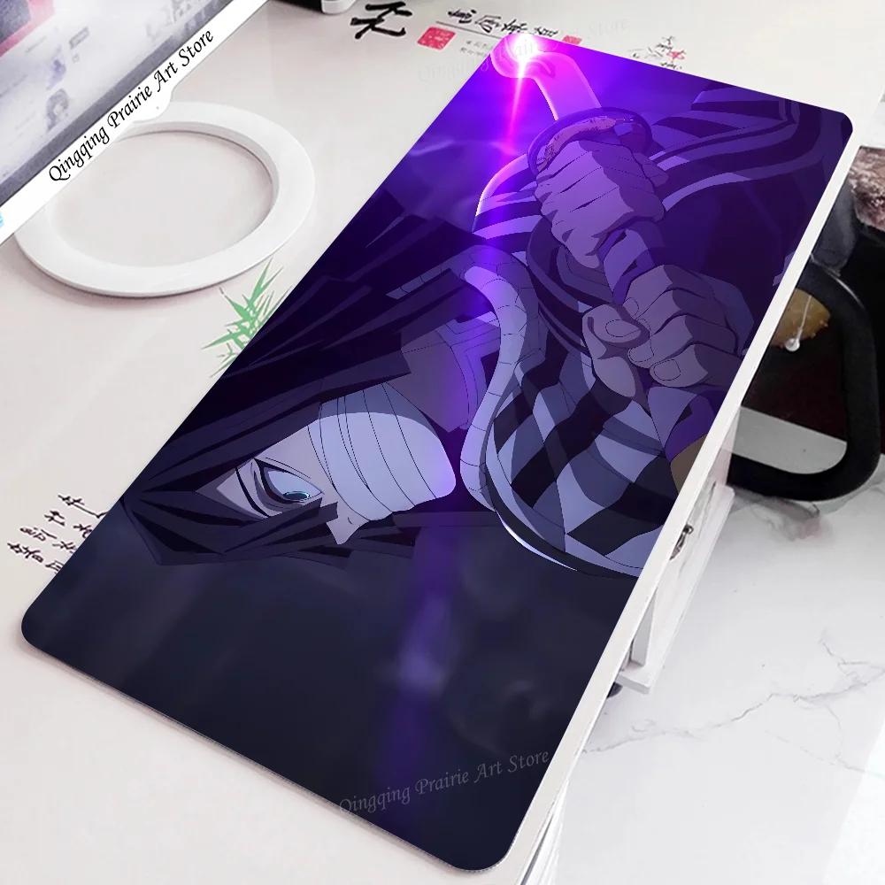 

1 шт. Iguro Obanai аниме напольный коврик коврик для мыши настольный коврик с ковриком игровые аксессуары Prime Gaming XXL коврик для клавиатуры коврик для клавиатуры