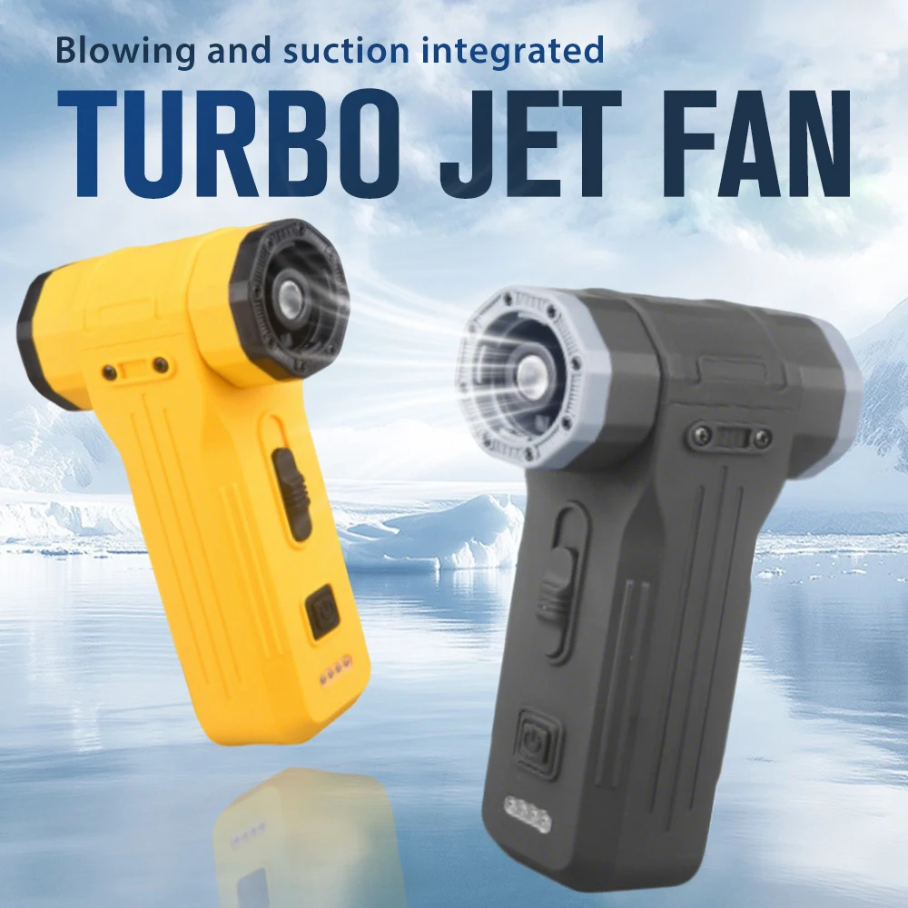 منفاخ توربو محمول 450000 دورة في الدقيقة مع مجموعة مكنسة كهربائية 8000 مللي أمبير في الساعة مروحة نفاثة توربو عنيفة منفاخ هواء لاسلكي مسدس هواء سوفليهور هوائي #2