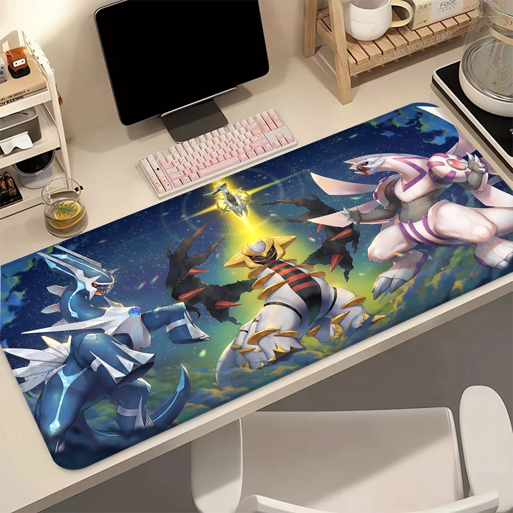 Mauspad Gamer Large P-Pokemon Giratina Computer Gummi 600x300 Mousepad Laptop Teppich Gaming PC Zubehör Tastatur Schreibtischunterlage