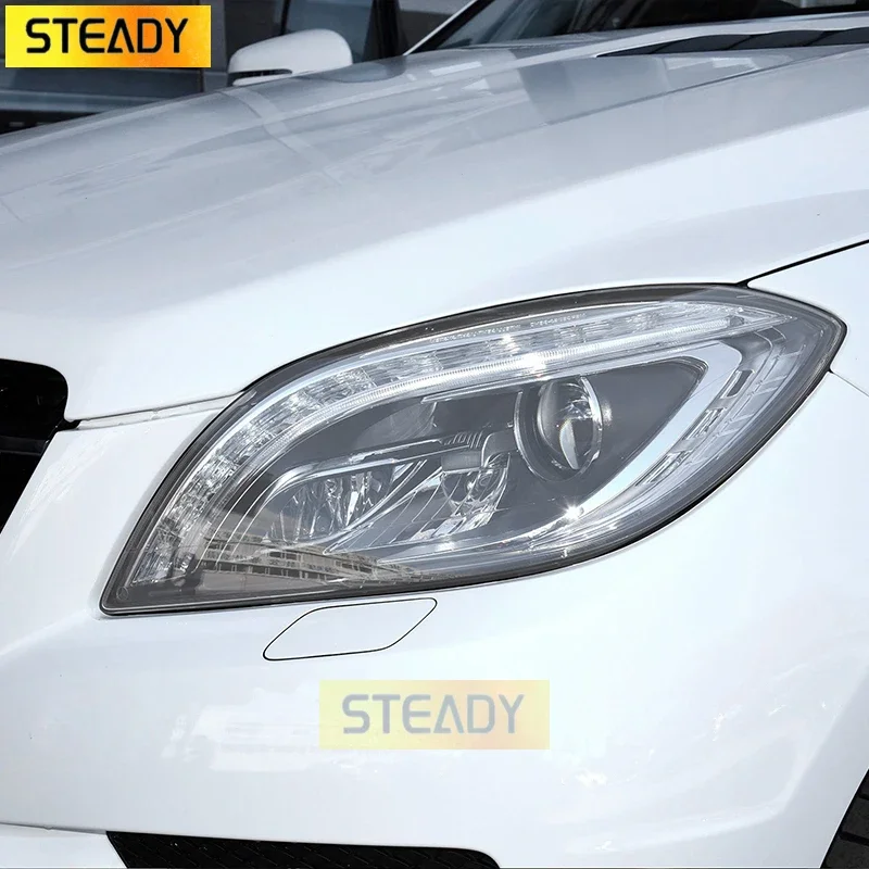 Car Front Light Transparent TPU Headlight Protective Film For Mercedes Benz A C E S CLA ML CLS SLK SLC SL Class AMG GT Maybach