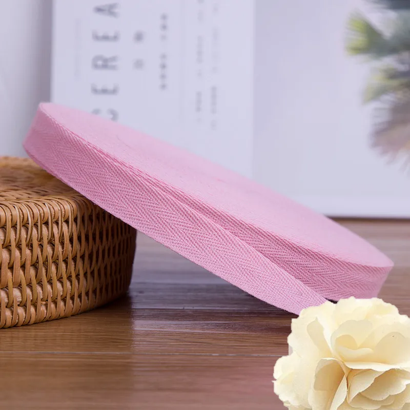 10 meter 10mm/15mm/20mm 100% Katoenen Lint Hserringbone Lint Haar Boog Party Kerst bruiloft Decoratie DIY Naaien Ambachten
