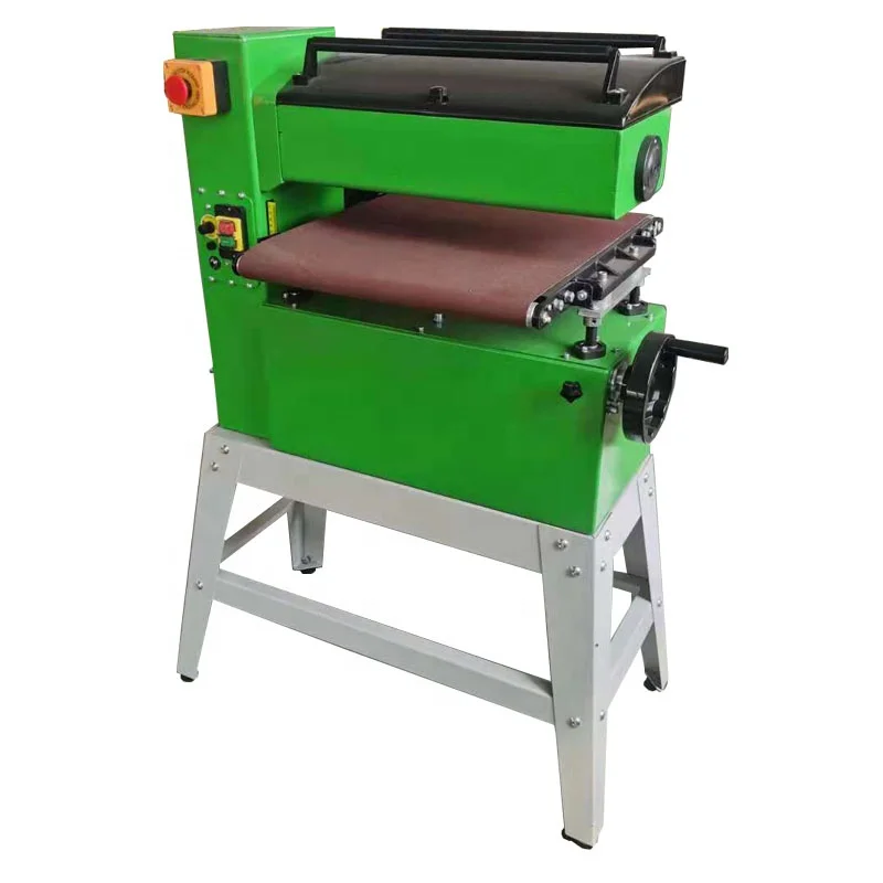 18'' Inch Carpenty Abrasive Single Speed Woodworking Machine Belt Sander Polishing Grinding 36''Inch Processing Drum Sander