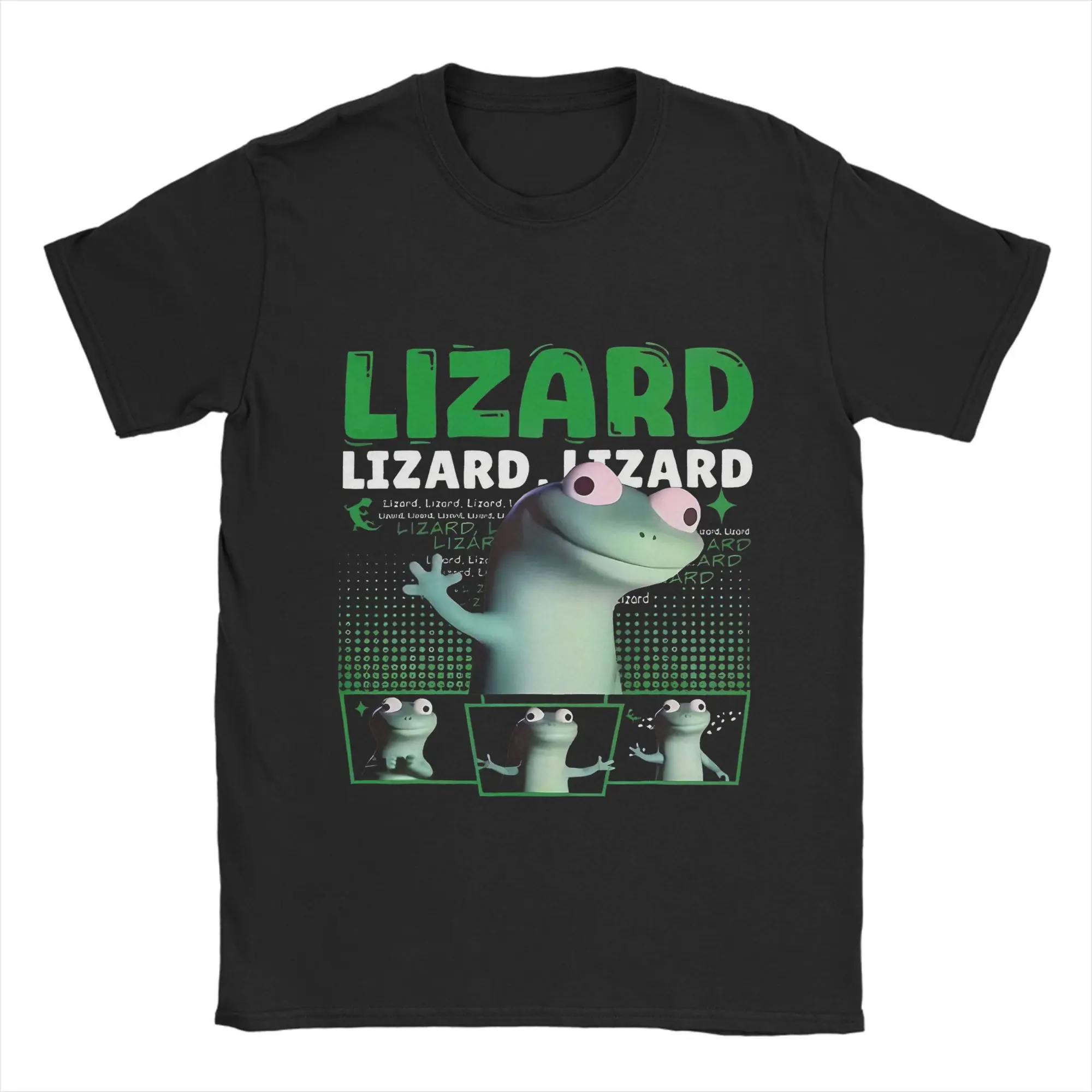 Men Women Graphic Printed Hoppers Tom The Lizard T Shirt Tee Cotton  T-shirts Clothing