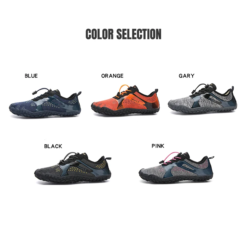 EOCENE Men Women Couple Quick-dry Swimming Beach Wading Fitness Hiking Cycling Fishing Sports Aqua Shoes Outdoor Water Sneakers