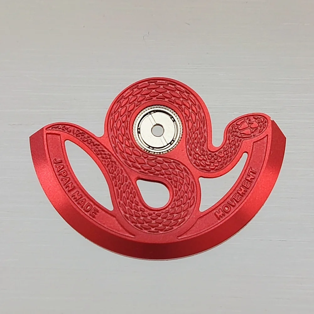 دوار الحركة الأوتوماتيكية NH35 الدوار المعدني اعوج الدوار يناسب NH35 NH36 NH38 4R35 4R36 أجزاء ساعة يد تعمل بالحركة استبدال أجزاء #3