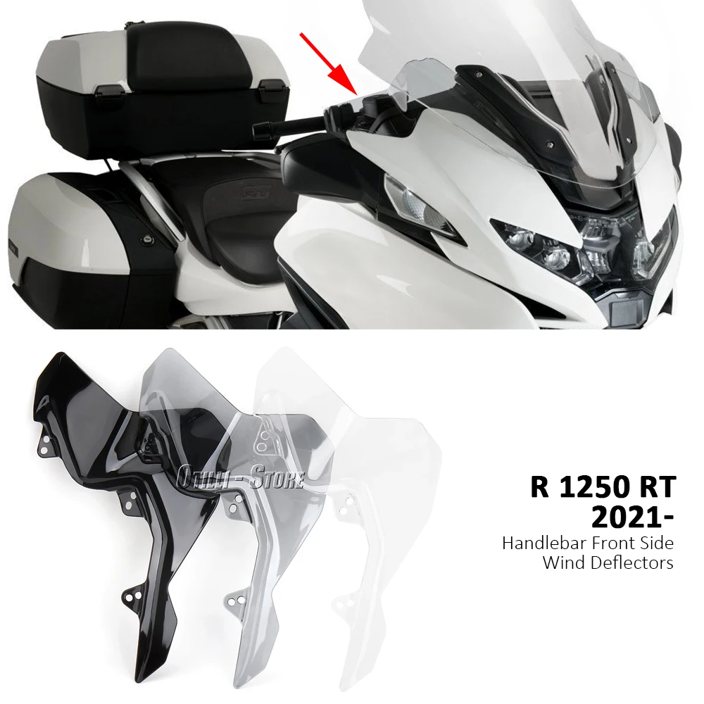 

New 3 Colors Motorcycle Handlebar Front Side Wind Deflector Windshield For BMW R1250RT R1250 RT R 1250 RT r1250rt 2021 2022 2023