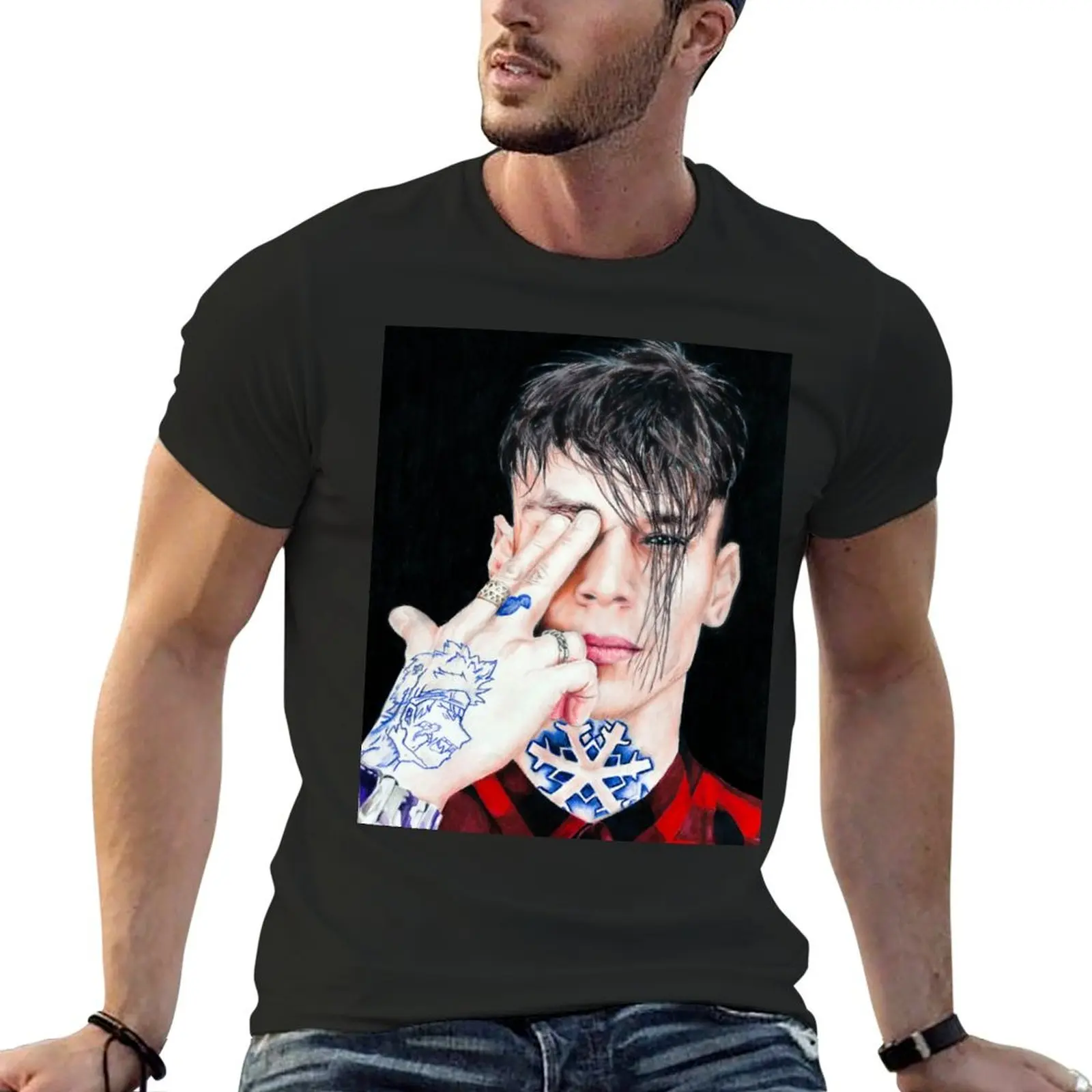 تي شيرت Niletto، قمصان مشجعي الرياضة، قمصان جرافيك، مقاسات كبيرة، قمصان بطل للرجال