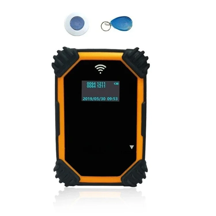 Cloud Software IP68 Waterproof Security Guard Tracking 4G GPS Real Time Monitoring RFID Security Guard Tour Patrol System