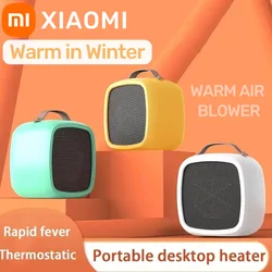 Xiaomi-Chauffage à air chaud portable léger pour petit espace, chauffage rapide, intérieur, bureau, ménage, 500W, nouveau, 2024