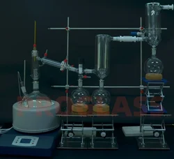 Laboratory Short Path 5L Distillation Kit With Display Magnetic Heating Mantle