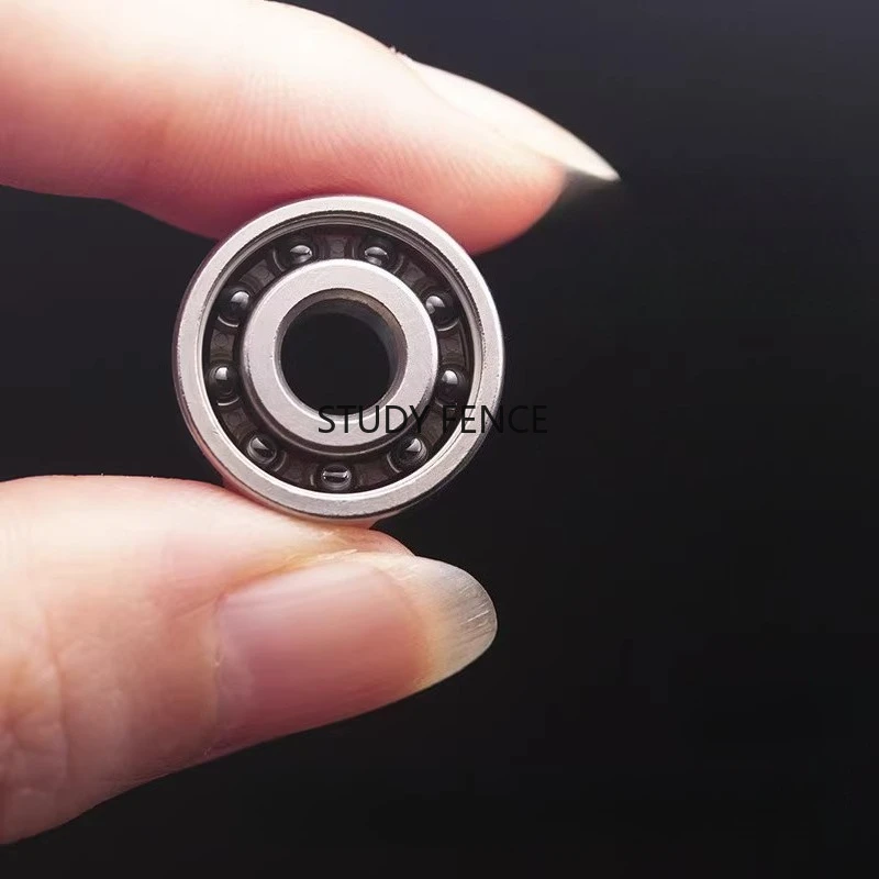 10pcs Metal Fingertip Gyroscope Bearing R188/688 Metal Silent Bearing Household Hardware Accessories High Speed Silent Bearing