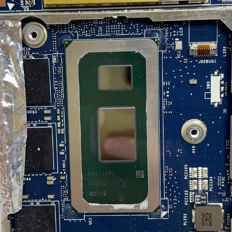 Per DELL 9510 CN-0R8DFX 0R8DFX R8DFX Con SRGKX I5-10310U CPU Mainboard FDB50 LA-H981P Scheda Madre Del Computer Portatile 100% Completamente Testato Buono