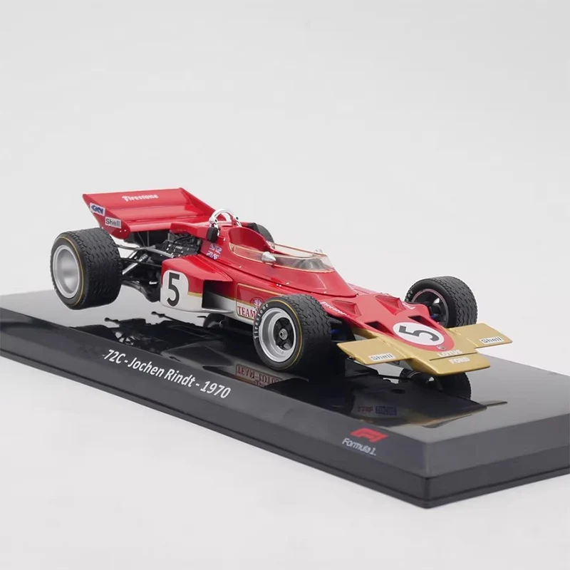 

1:24 Scale 72C 1970 Racing Car Simulation Alloy Car Model Static Display Collectible Toy Gift Souvenir Decoration