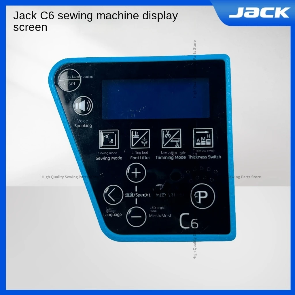 1PCS Original Display Screen Operation Panel Board Keypad for Jack C6 Computer Overlock Industrial Sewing Machine