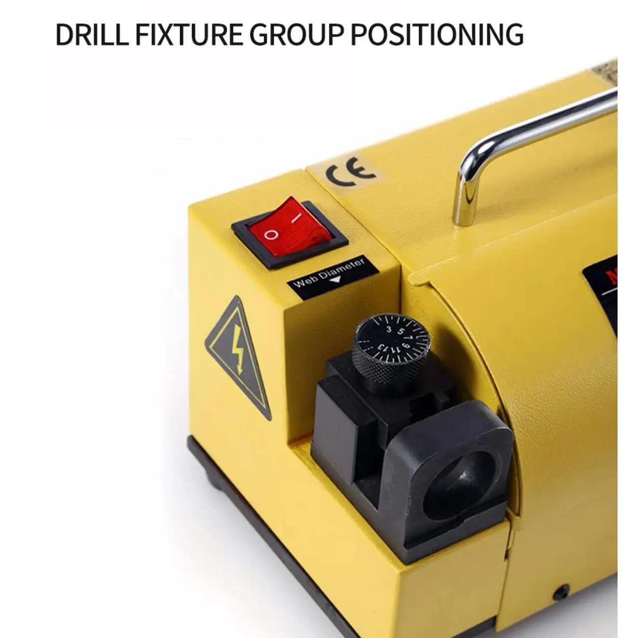 180W Drill Bit Sharpener Portable Angle Grinder CBN/SDC Disc Grinding Machine 3-13mm Drill Bits Sharpening Tool MR-13A