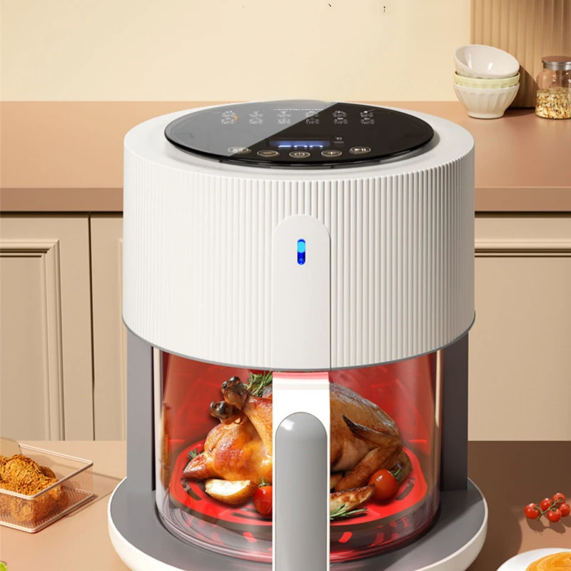 5.5l Air Fryer On The Table New Multifunctional And Large-capacity All-in-one Electric Frying Pan Electric Oven For Visual Fryer