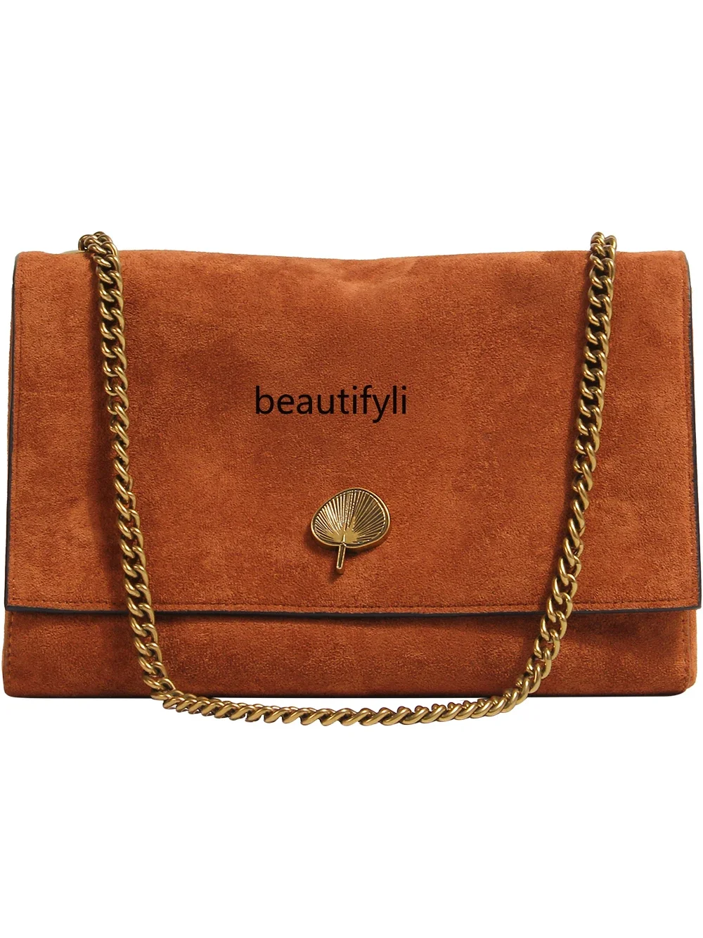 Double-sided back envelope bag women's new chain women's shoulder messenger bag