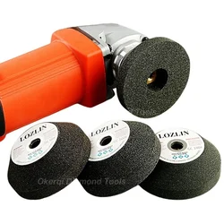 M10 Angle Grinder Grinding Wheel 60/100/180 Grit Silicon Carbide Polishing Wheels For Stone Concrete Metal Grinding Polishing