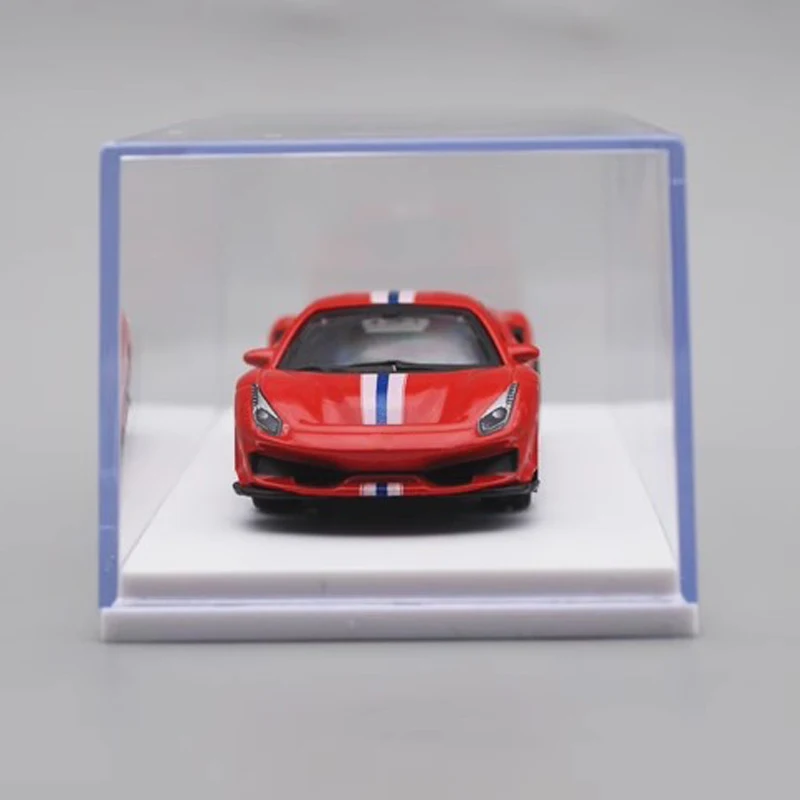 1:64 Car Model Display Box Transparent Protective Case Acrylic Dust Hard Cover Storage Holder Model Dust Cover